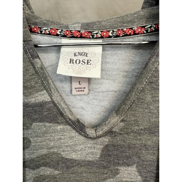 Knox Rose Track Suit Sweatshirt Pants Set Gray. Size: Pants XL Sweatshirt L - Picture 5 of 9